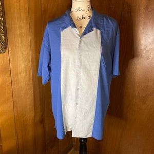 Bobby Chan Silk Blend Panel Shirt